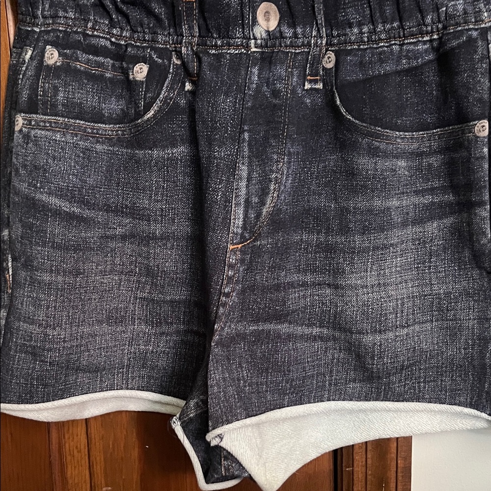 Women's Black Jean Shorts